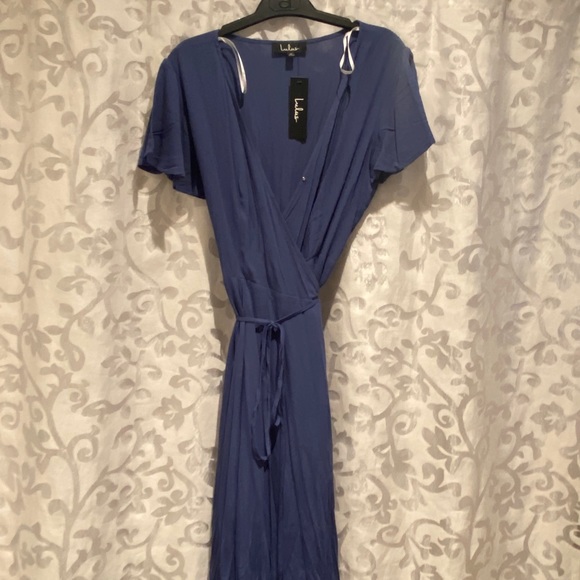 Heart of Marigold Denim Blue Marigold Dress, Lulus - Picture 4 of 7